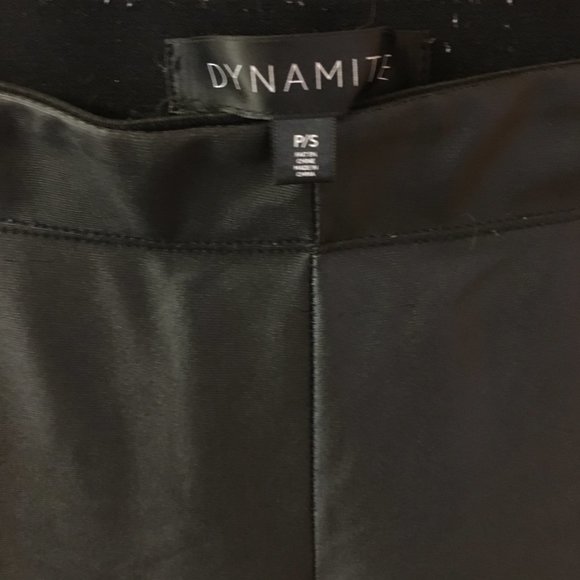 Dynamite Faux Leather Leggings - Picture 3 of 4